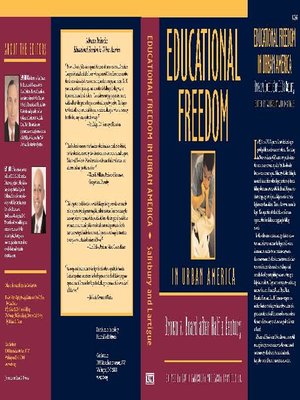 cover image of Educational Freedom in Urban America